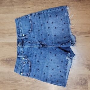Madewell Heart High-rise Shorts